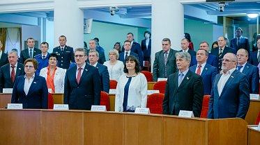 Заседание Законодательного Собрания Оренбургской области